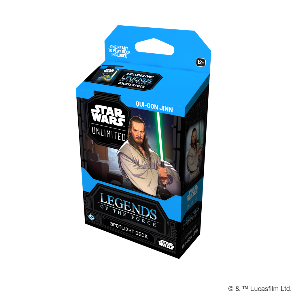 Star Wars: Unlimited: Legends of the Force - Deck Qui-Gonn Jinn