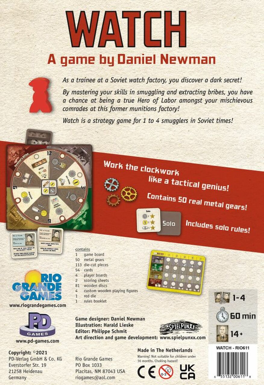 Watch Bordspel Newman