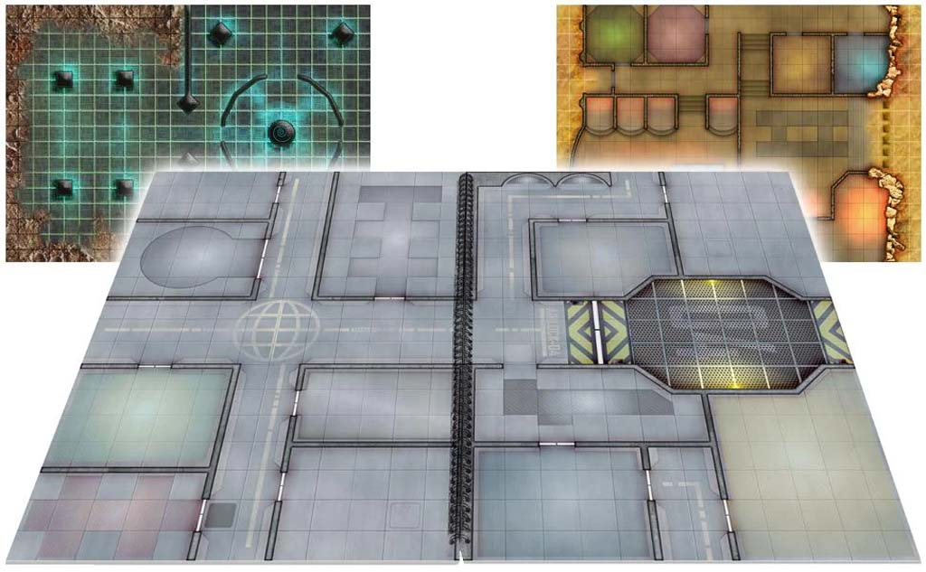 Giant Book of Sci-Fi Battle Mats