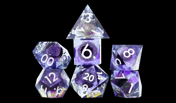 Dice Set - Sharp Midnight