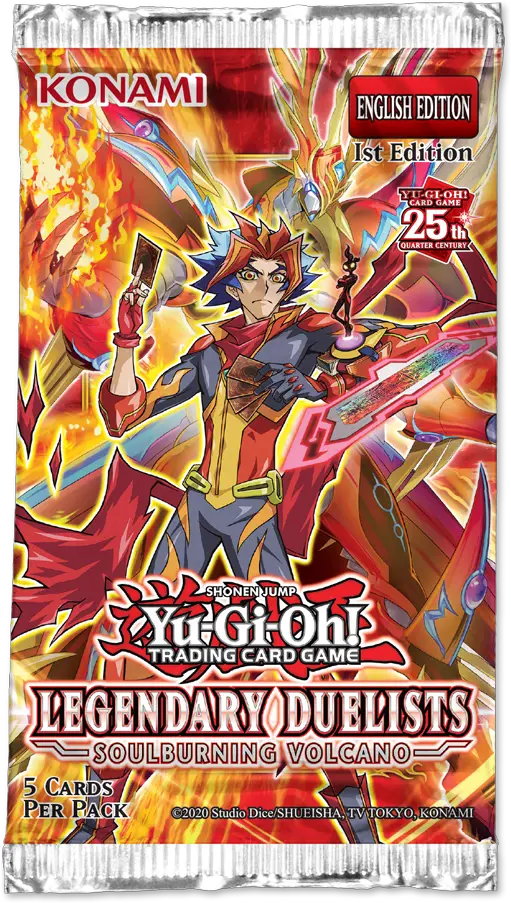 Yu-Gi-Oh: Legendary Duelists Soulburning Volcano - Booster