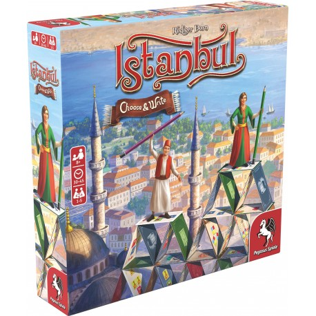 Istanbul - Choose & Write boardgame (ENG-GER)