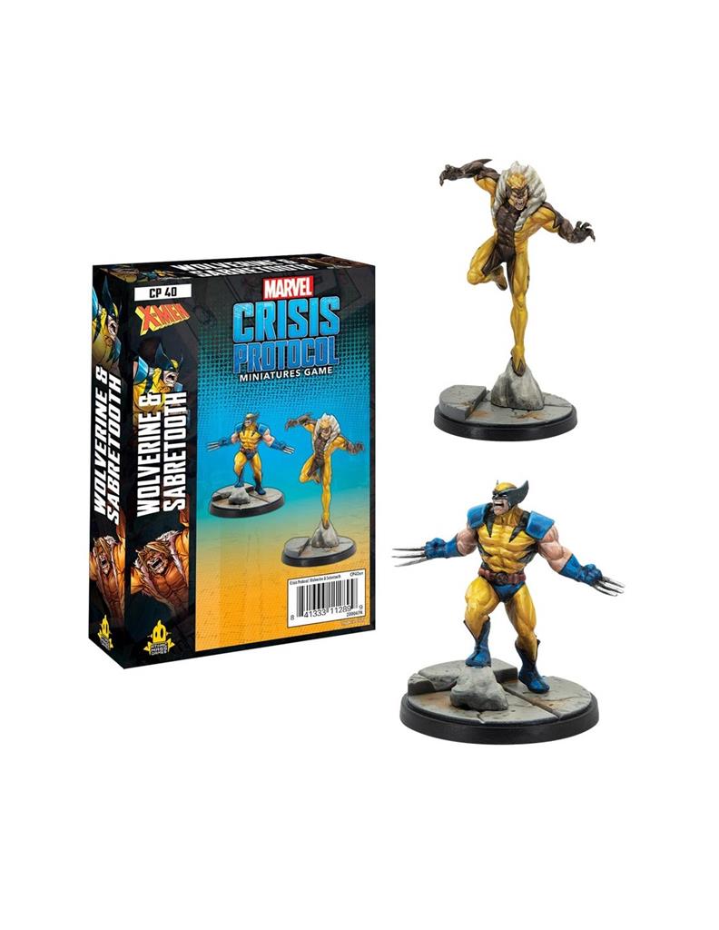 Marvel CP Wolverine and Sabretooth