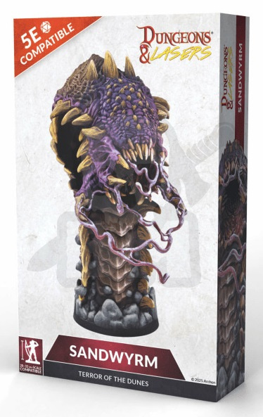 Dungeons & Lasers Sandwyrm Terror Of The Dunes