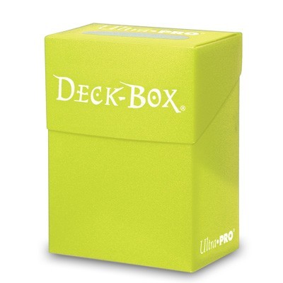 Deckbox: Bright Yellow