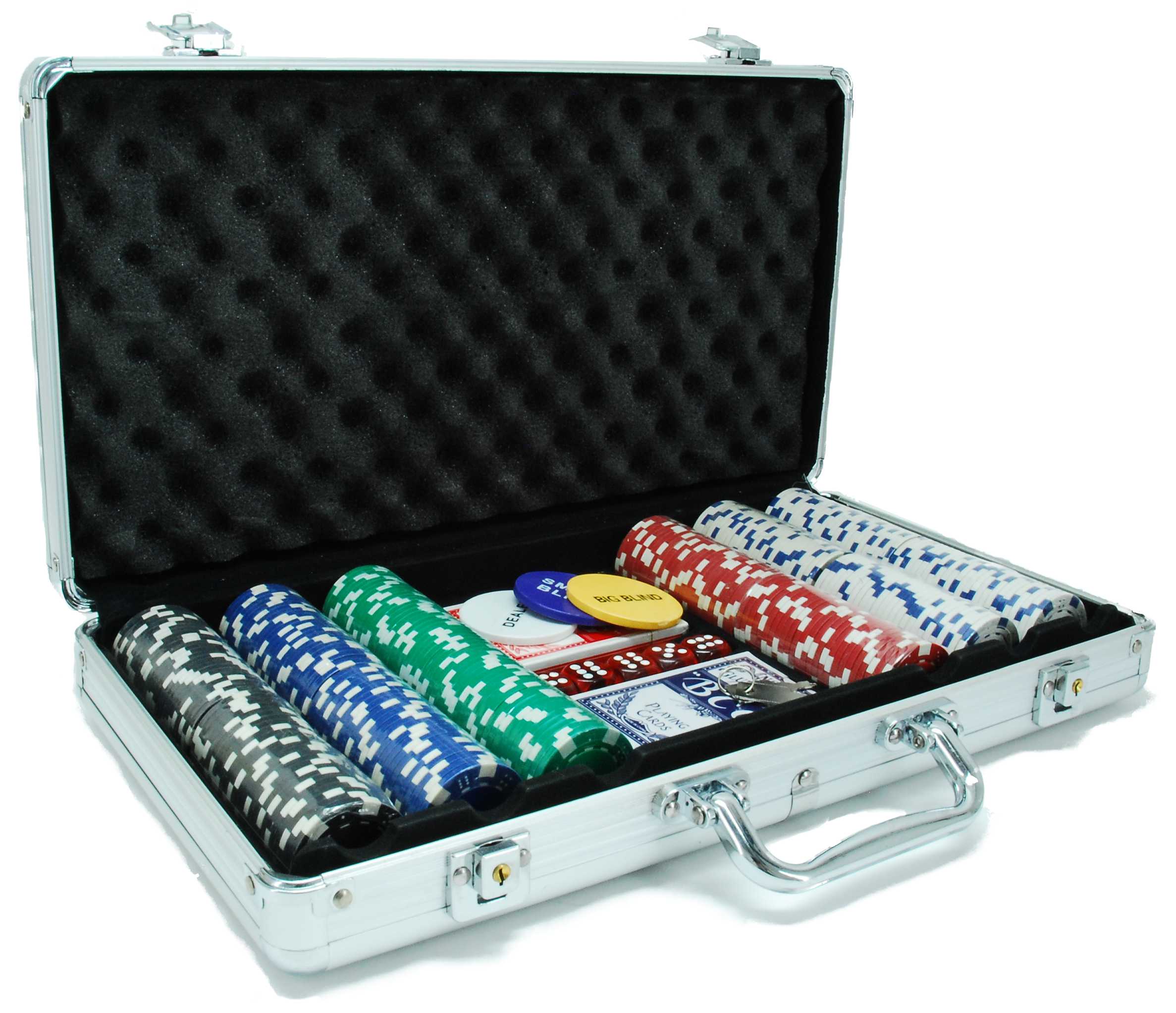 Pokerkoffer 300 Dice-Fisches