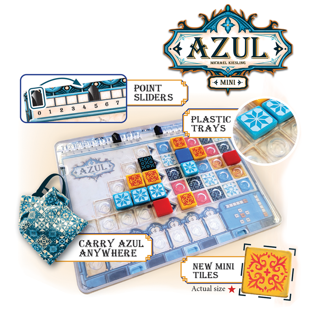 Azul Mini - Reisspel