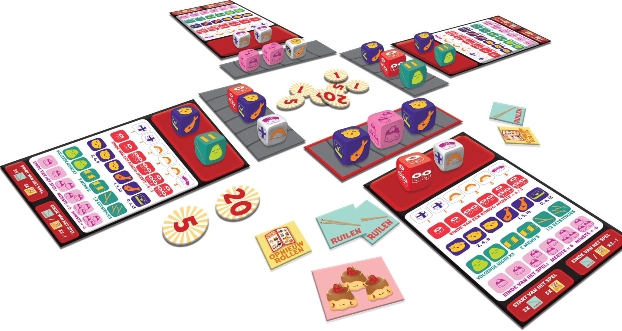 Sushi Roll - Dobbelspel