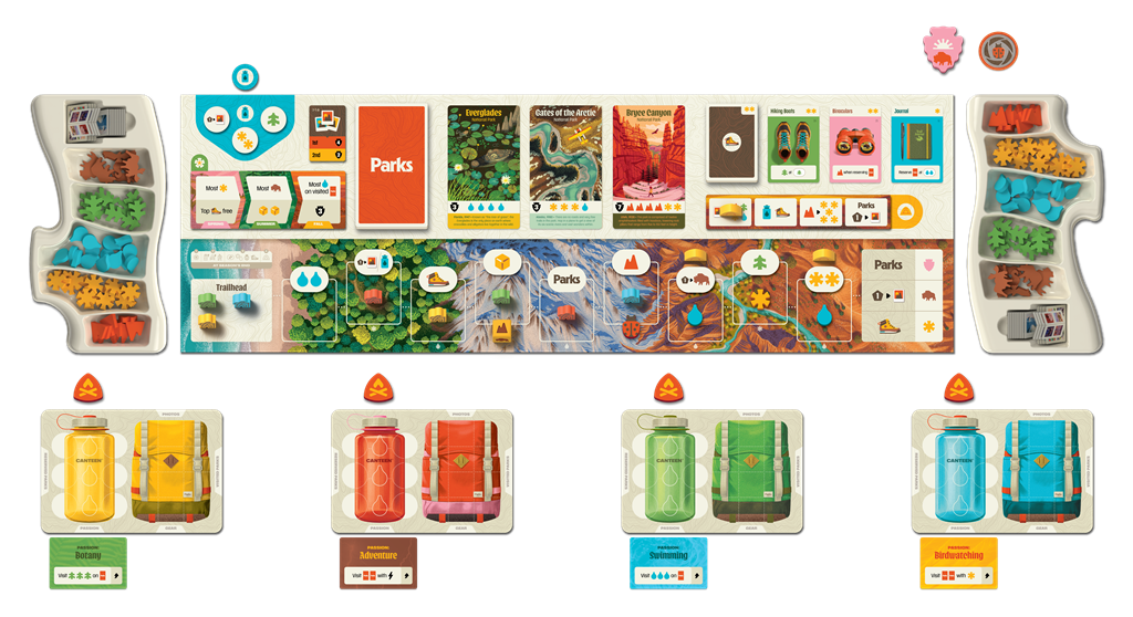 Parks - Bordspel