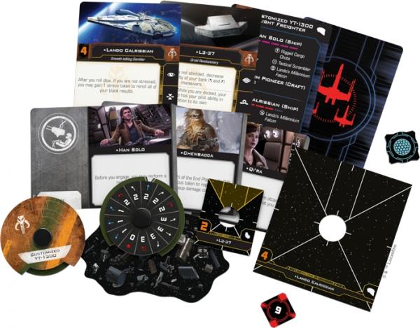 Star Wars X-wing 2.0 Lando's Millennium Falcon
