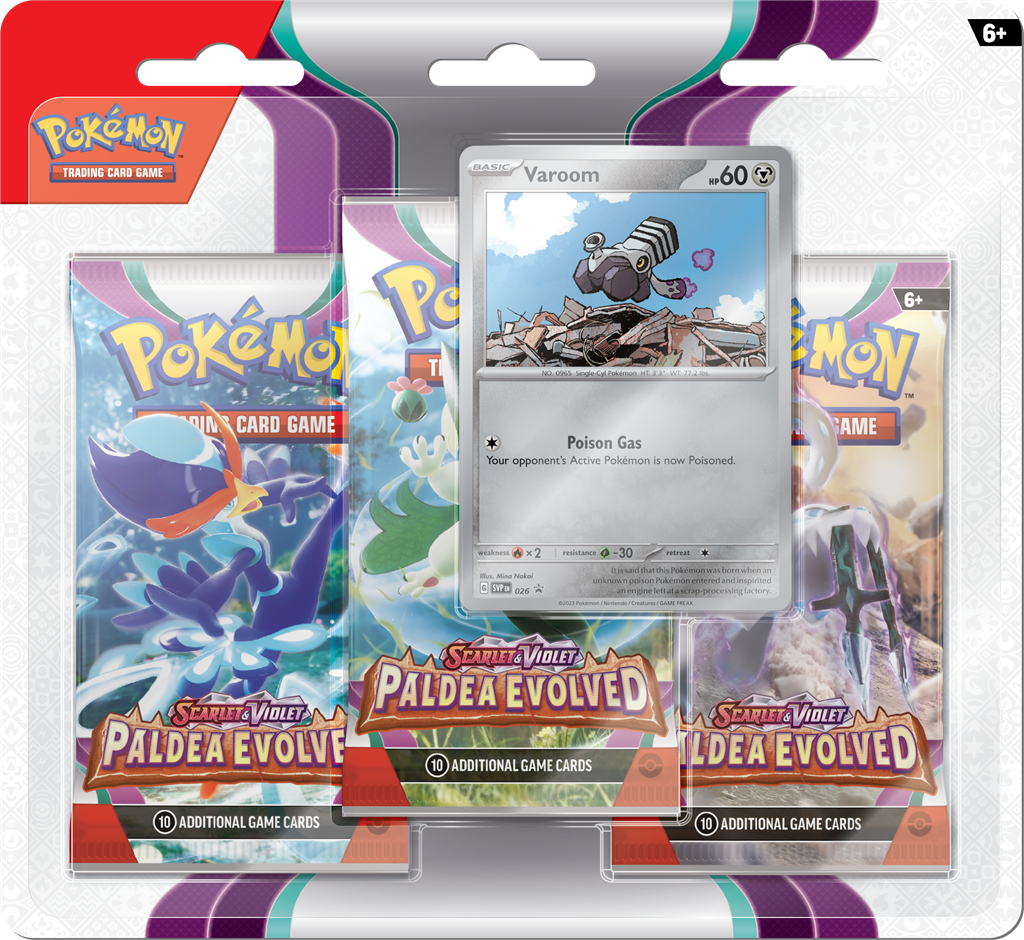 Pokemon: SV Paldea Evolved 3BB - Varoom