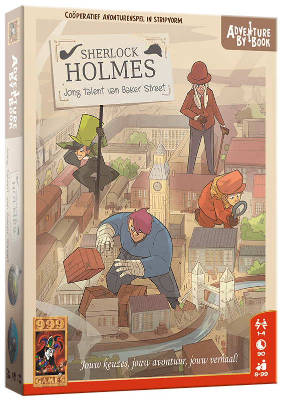 Adventure by Book: Sherlock Jong Talent van Baker Street - Actiespel