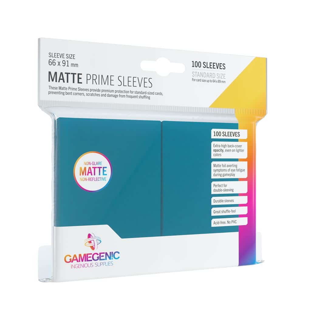 Sleeves: Matte Prime Blue (100)