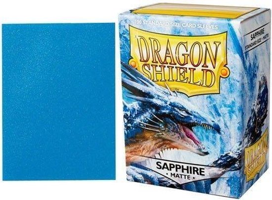 Dragon Shield - Standard: Sapphire Matte (100)