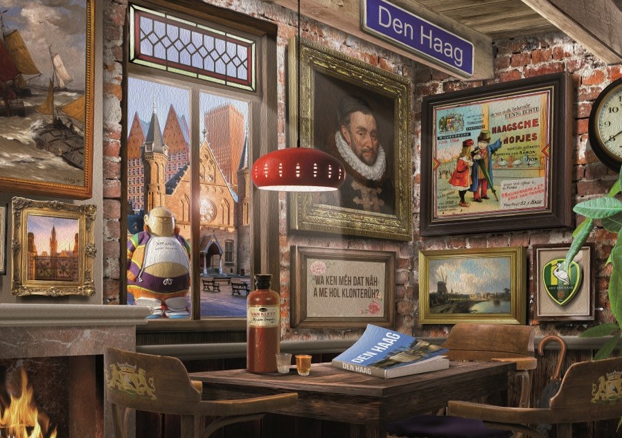 Puzzel: Haags Café (1000)