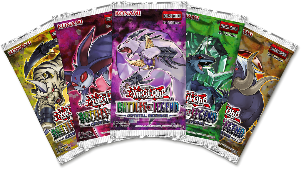 Yu-Gi-Oh: Battle of Legends Crystal Revenge - Boosterbox