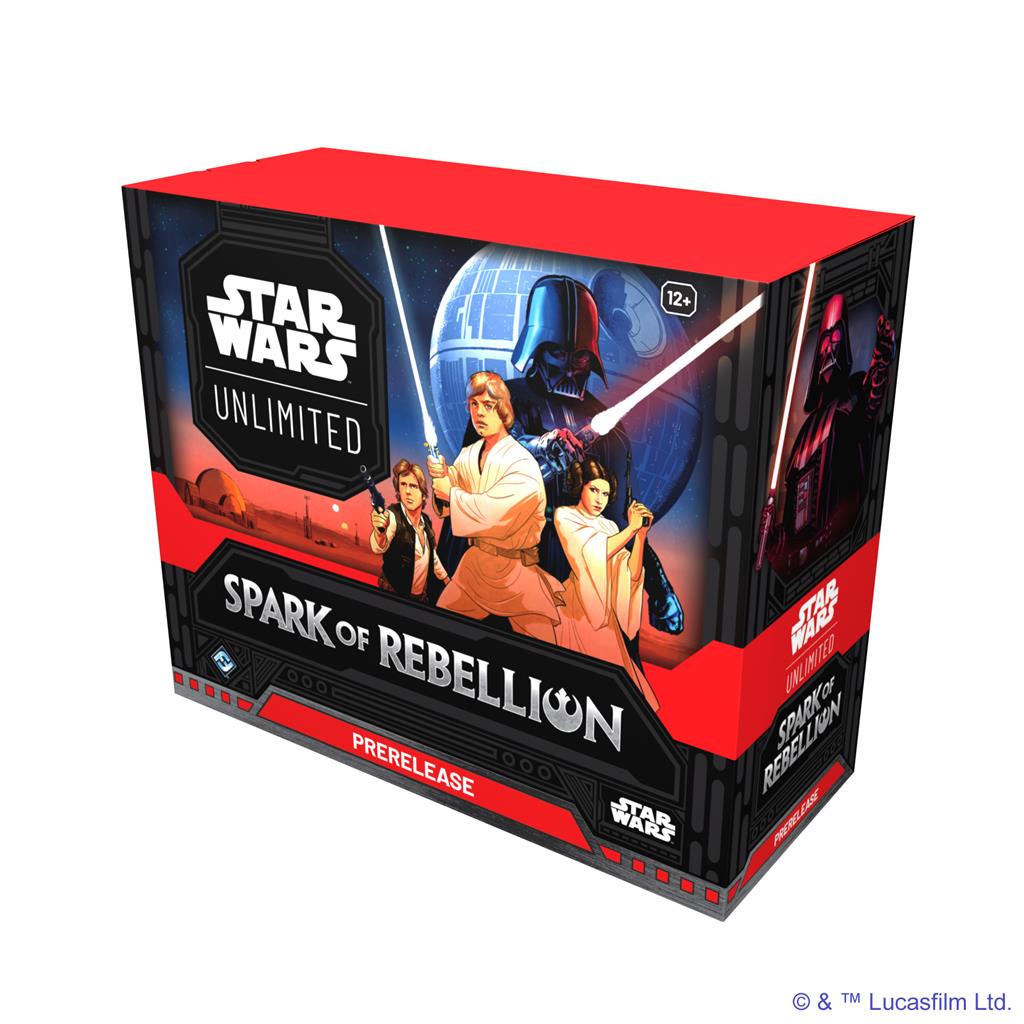 Star Wars Unlimited Spark of Rebellion Prerelease Box