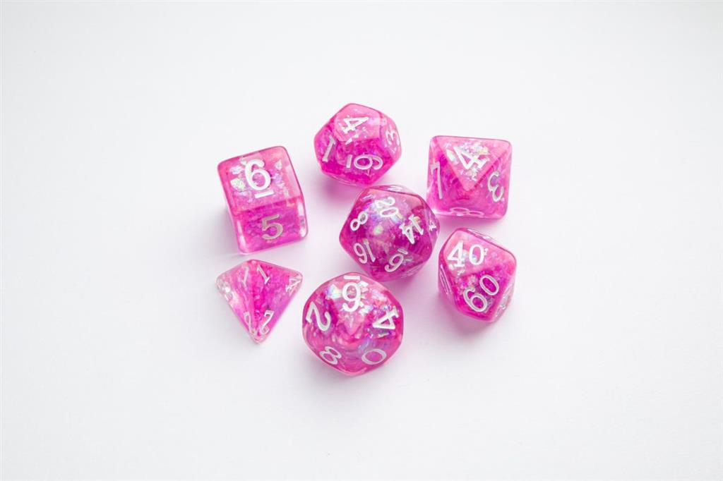Polydice Set Candy Series - Raspberry