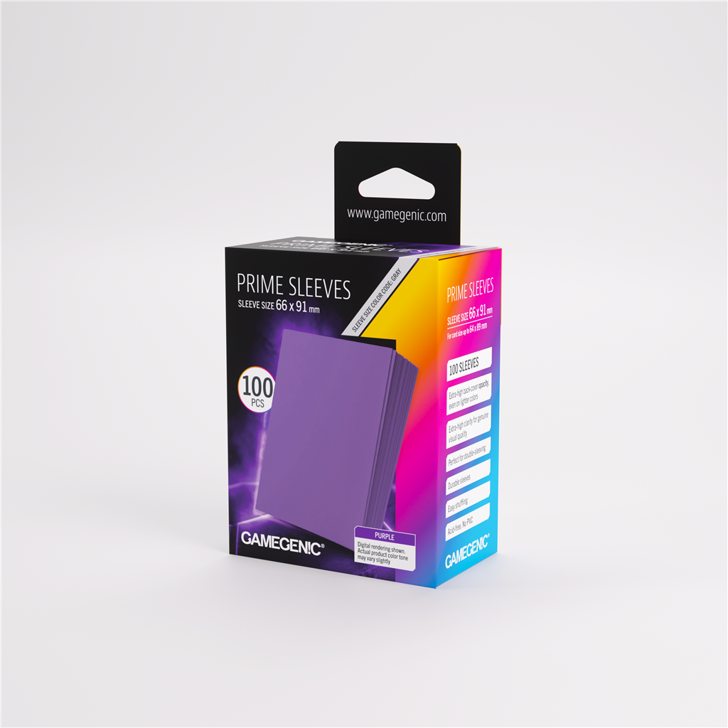 Sleeves: Pack Prime Purple (100)