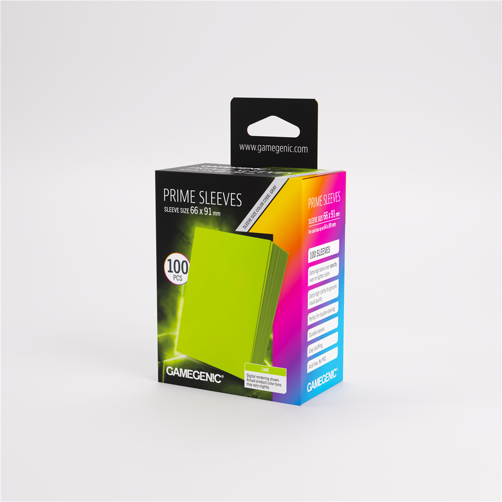 Sleeves: Pack Prime Lime (100)