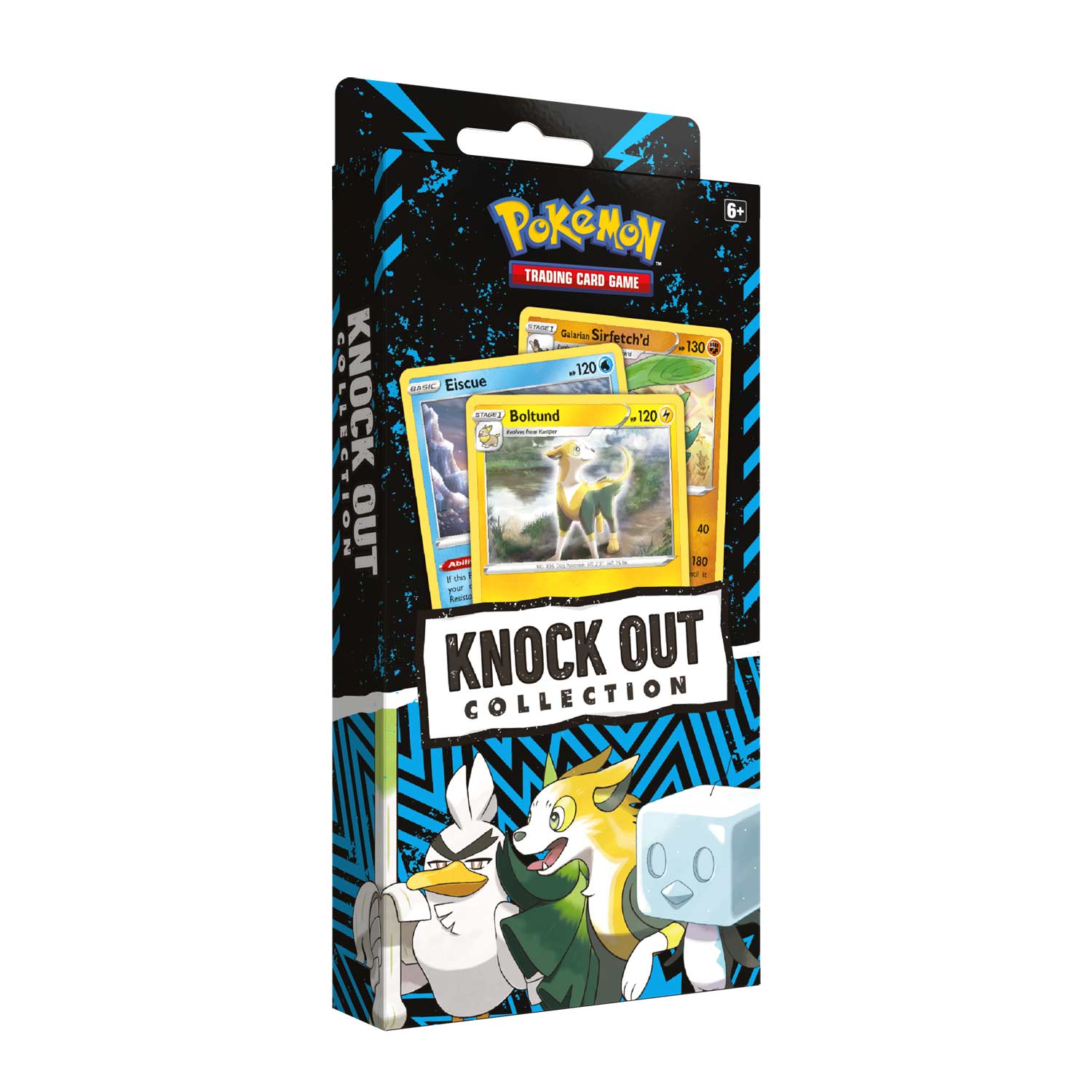 Pokemon: Knock Out Collection - Boltund, Eiscue & Galarian Sirfetch'd