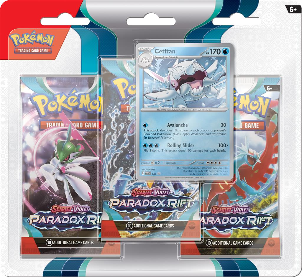 Pokemon: Paradox Rift Blister - Cetitan