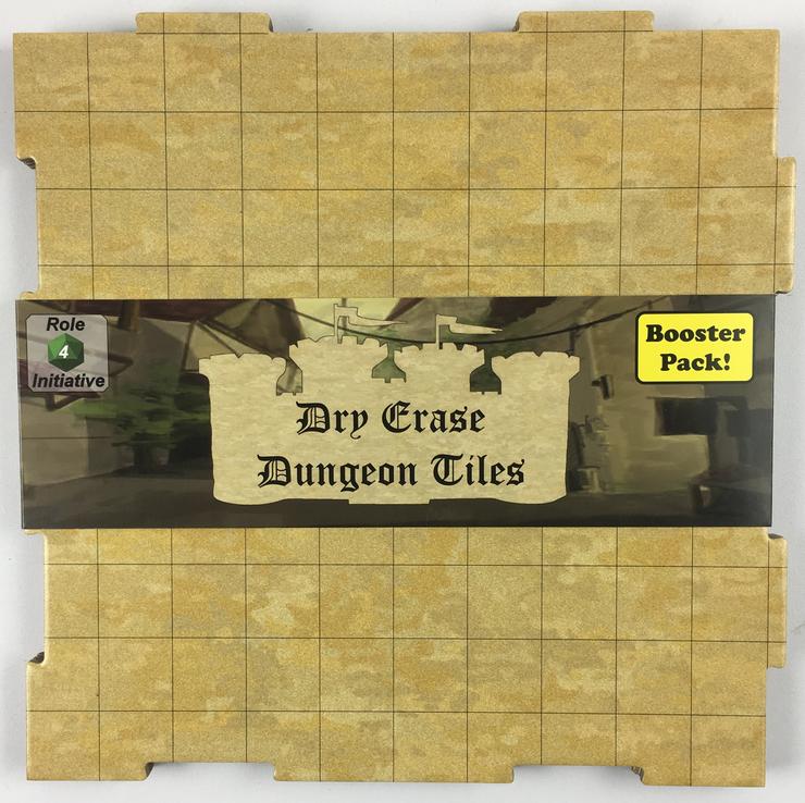 Dry Erase Dungeon Tiles: Earthtone Square Booster Pack