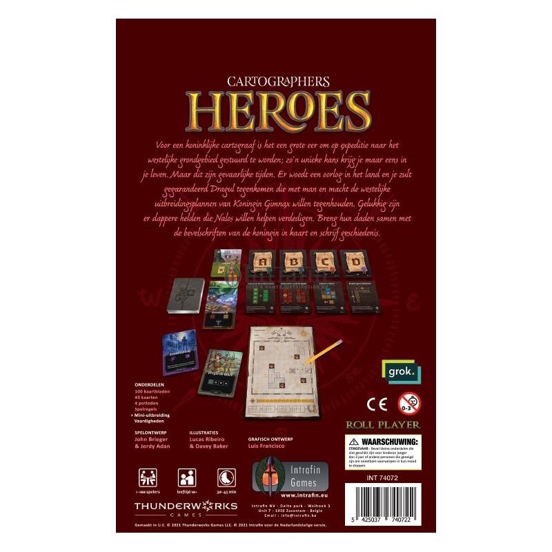 Cartographers Heroes NL