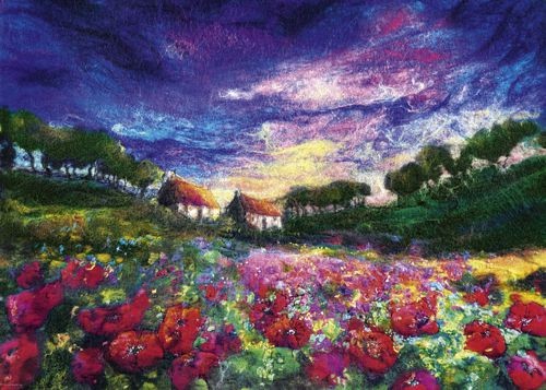 Puzzel: Sundown Poppies (1000)