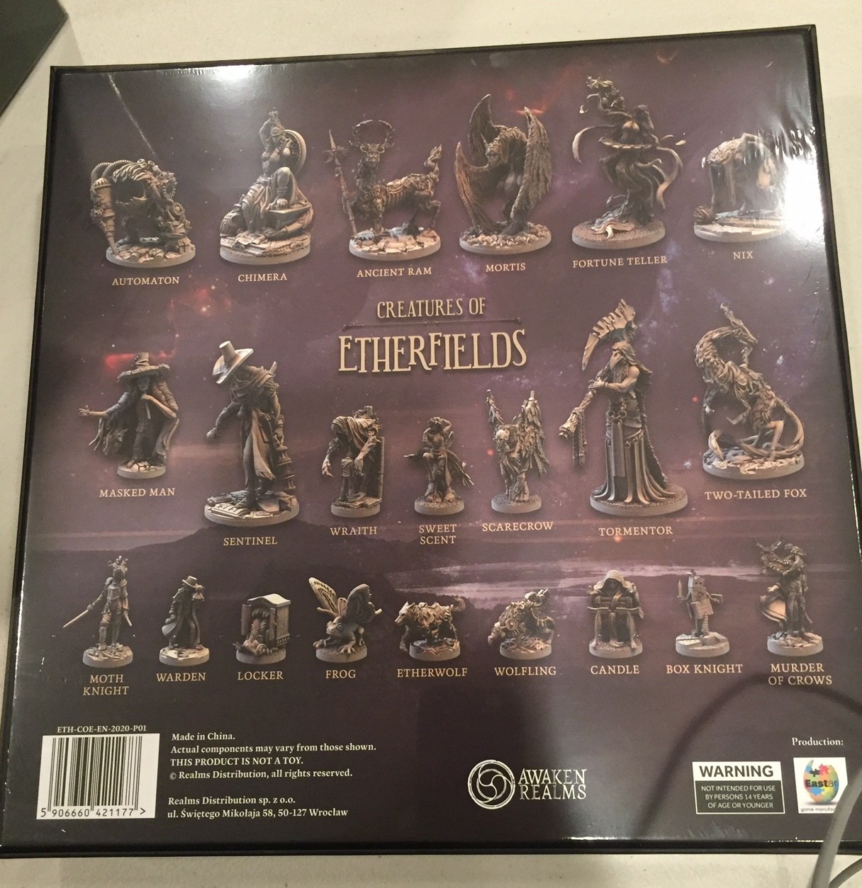 Etherfields Creatures of Etherfields Expansion