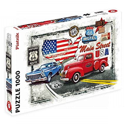 Puzzel Old Route 66 - 1000 stukjes