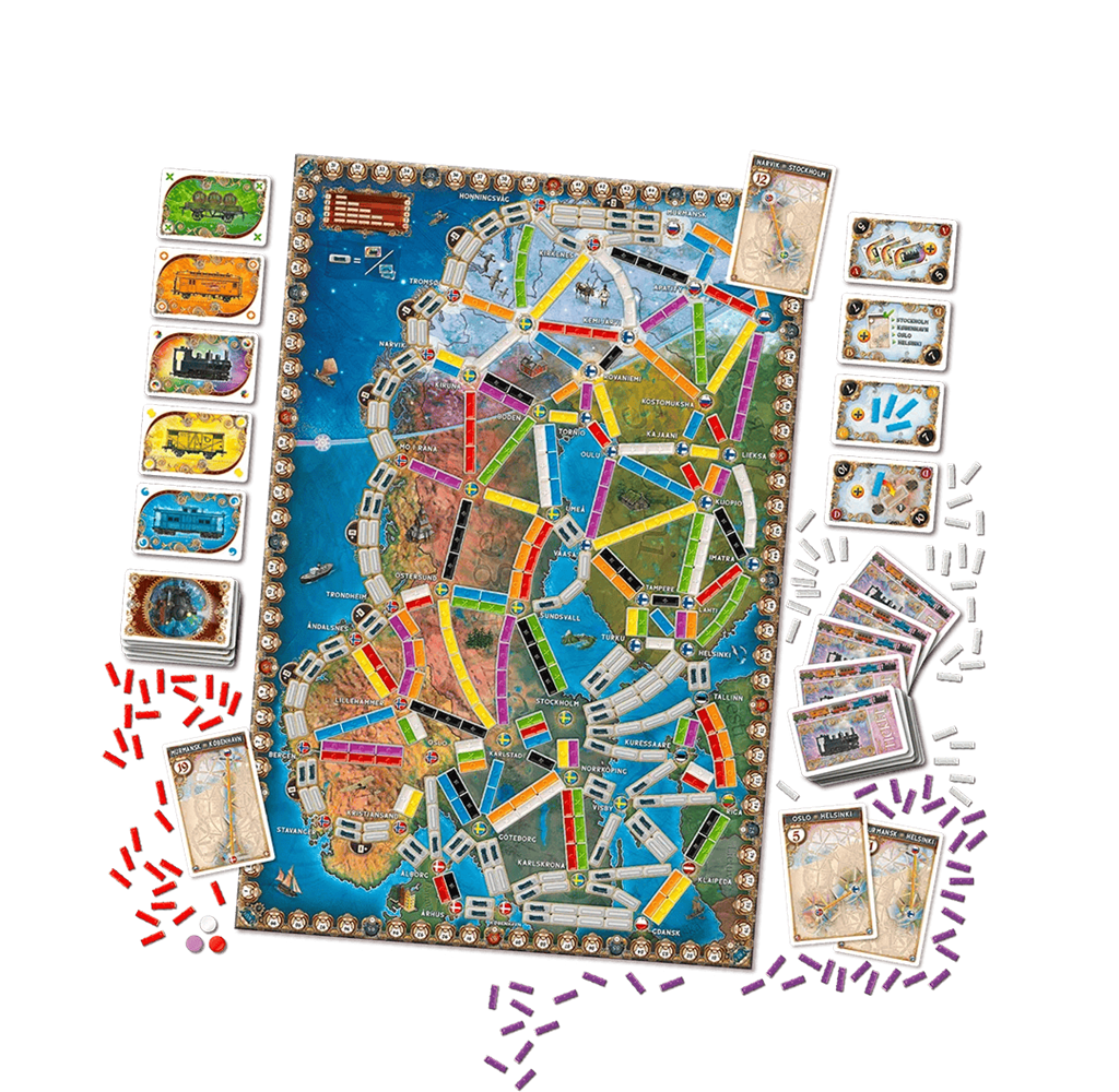 Ticket to Ride - Northern Lights