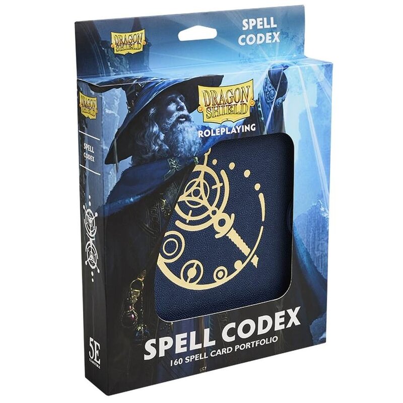 Dragon Shield Spell Codex - Midnight Blue