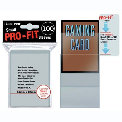 Pro-Fit Clear Small Sleeves