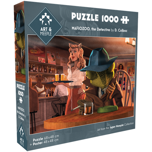 Art&Meeple Puzzle 2400 pcs - Mafiozoo
