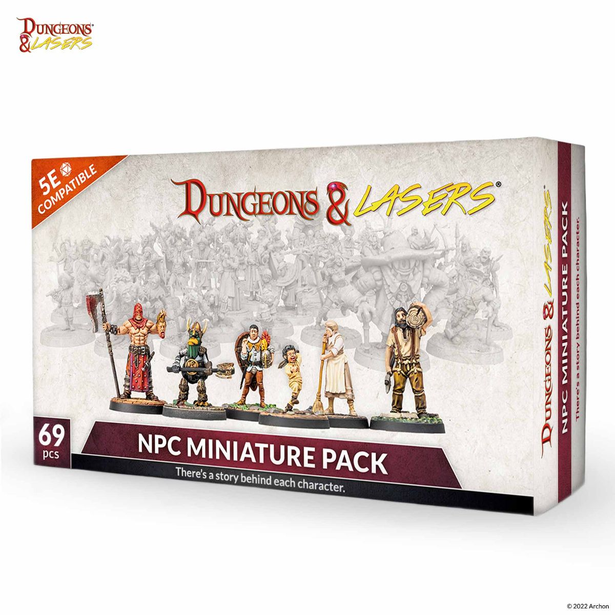 Dungeons & Lasers NPCs Miniature Pack
