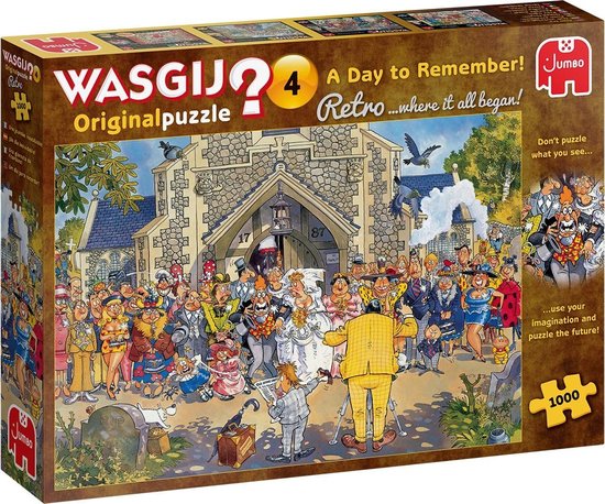 Wasgij Original 4 Retro - Een dag om nooit te Vergeten! (1000)