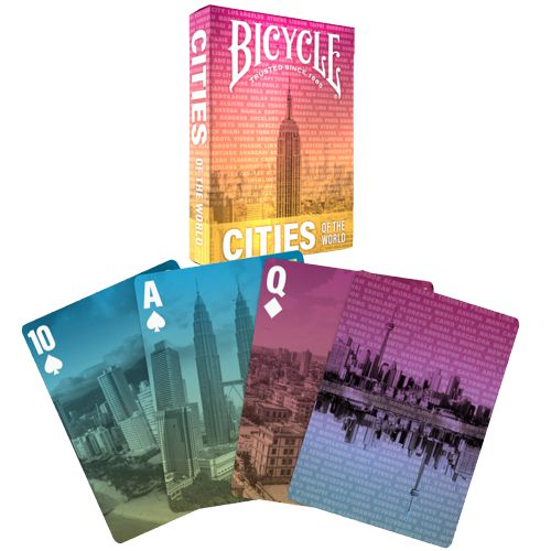 Pokerkaarten Bicycle - Cities of the World