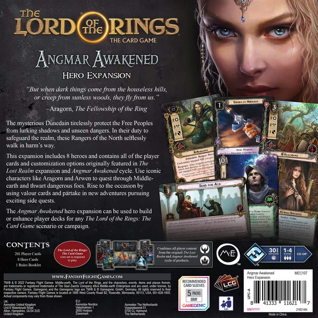 Lord of the Rings LCG Angmar Awakened Hero