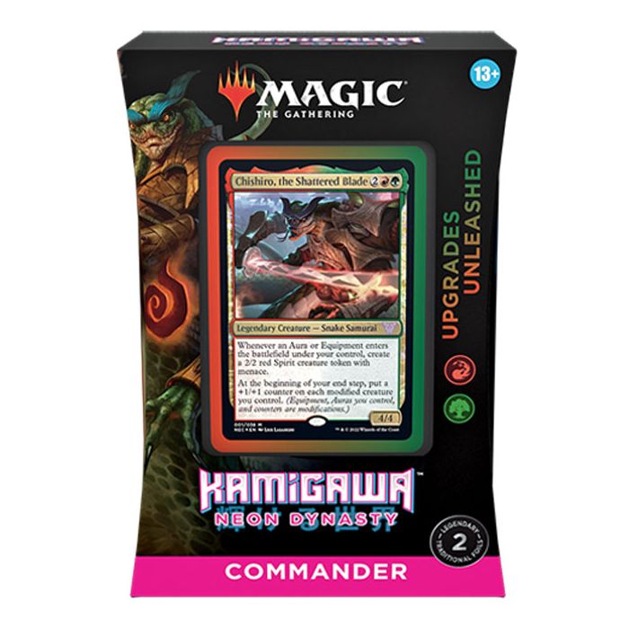 Magic: Kamigawa Neon Dynasty - Commander deck Upgrades Unleashed