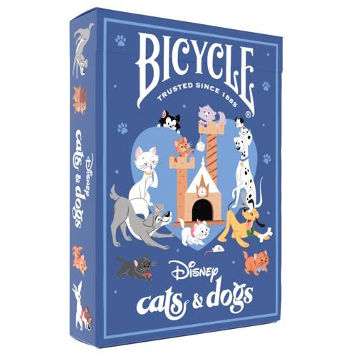 Pokerkaarten Bicycle- Cats & Dogs Disney