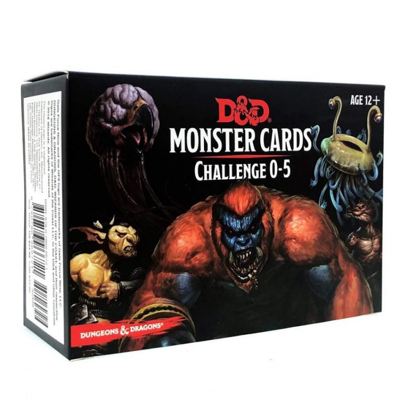 D&amp;D Monster Card Deck Levels 0-5 (195) - Koop hem snel hier ...